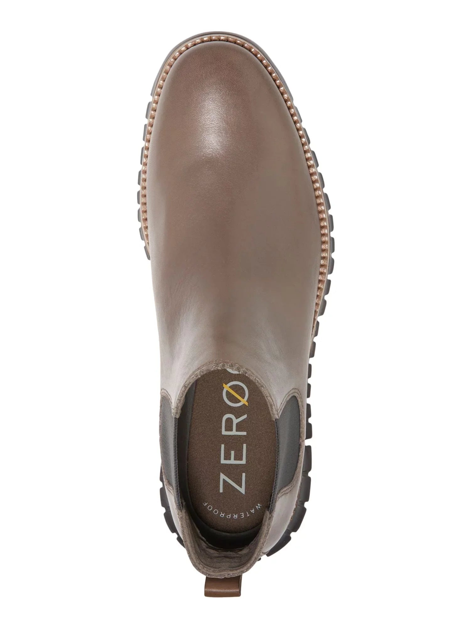 COLE HAAN GRANDSizeERIESize Mens Brown Waterproof Comfort Zerogrand Round Toe Wedge Chelsea 8 M