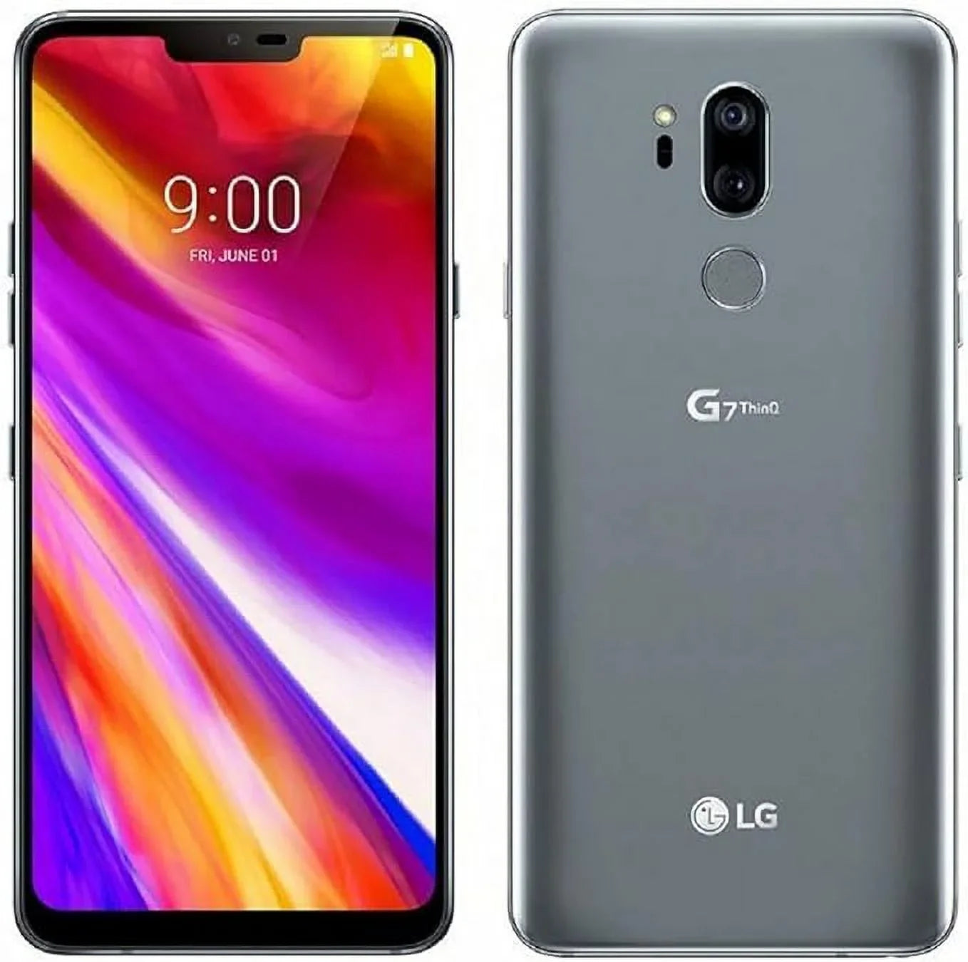 Open Box LG G7 THINQ 64GB - SizePRINT/TMOBILE - GRAY