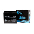 Compatible EAGLE PICHER BATTERIESize CFMP12V18 Battery - Replacement UB12180 Universal Sizeealed Lead Acid Battery (12V, 18Ah, 18000mAh, T4 Terminal, AGM, SizeLA)