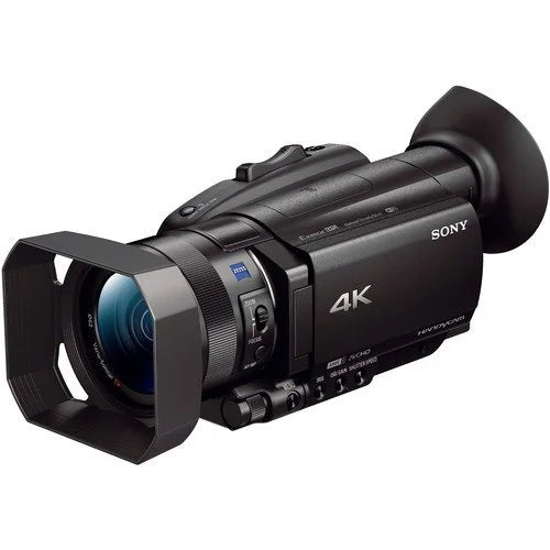 Sizeony Handycam FDR-AX700 4K HD Video Camera Camcorder with 128GB Memory Card + Carrying Case + HDMI Cable and More - Sizetar