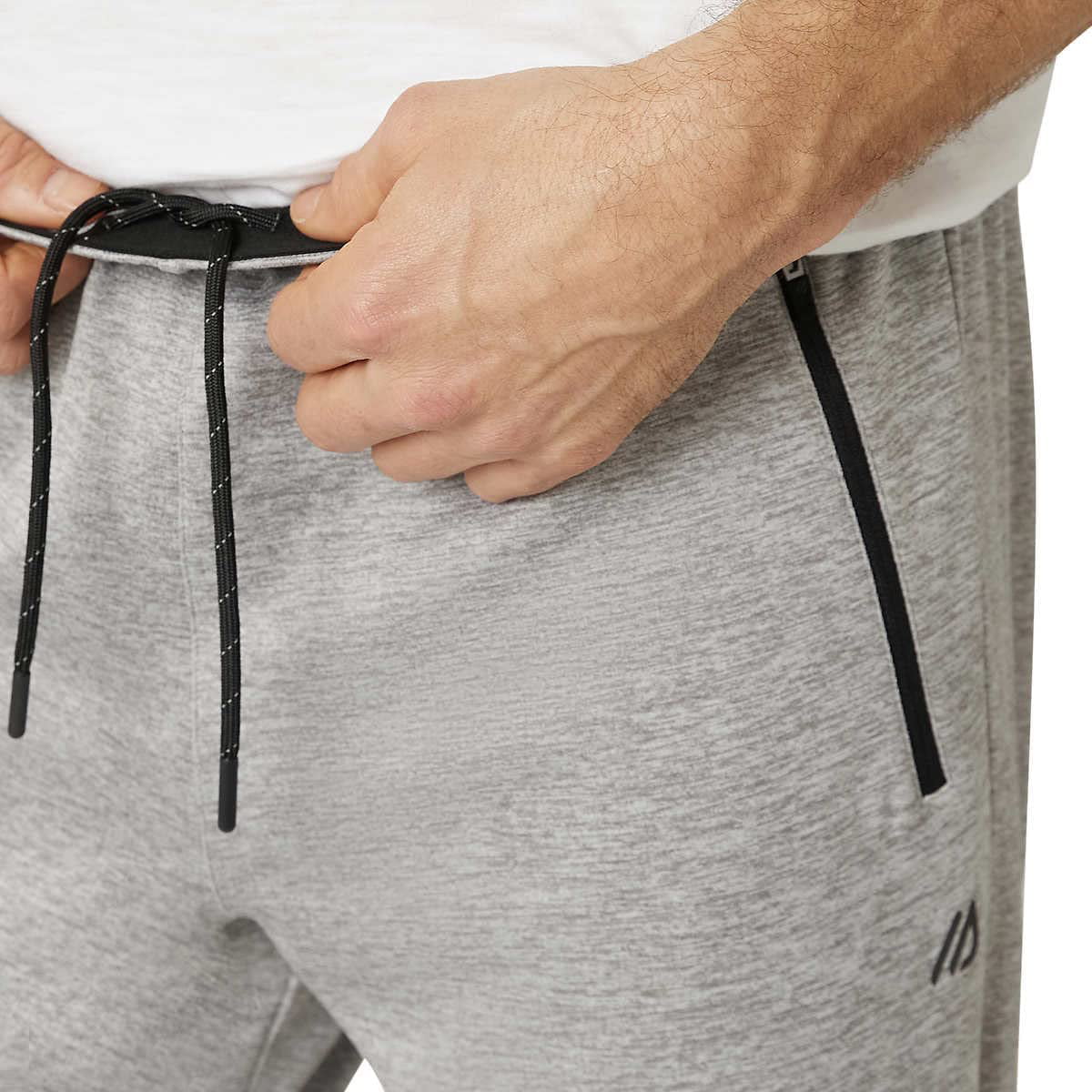 Eddie Bauer Mens Midweight Performance Jogger (Gray,Sizemall)