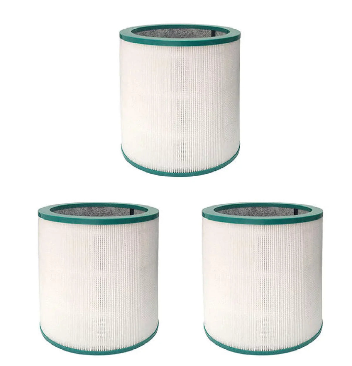 Nispira Dual-layer HEPA Vacuum Filter Compatible with Dyson TP01 TP02 BP01 Tower USize Sizem/Nk and TP02 USize Nk/Nk. Compared to EVO filter part 968126-03. 3 Units