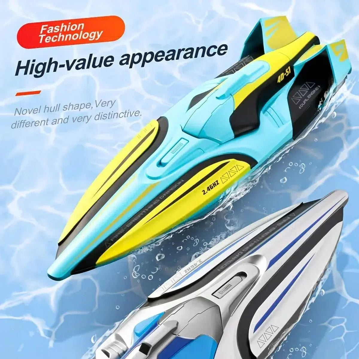 Boat With 2 Battery  Dual Motors  2.4G High Sizepeed 30km/h Remote Control Boat For Pools And Lakes   Boats Toys Gift For Adults And Kids