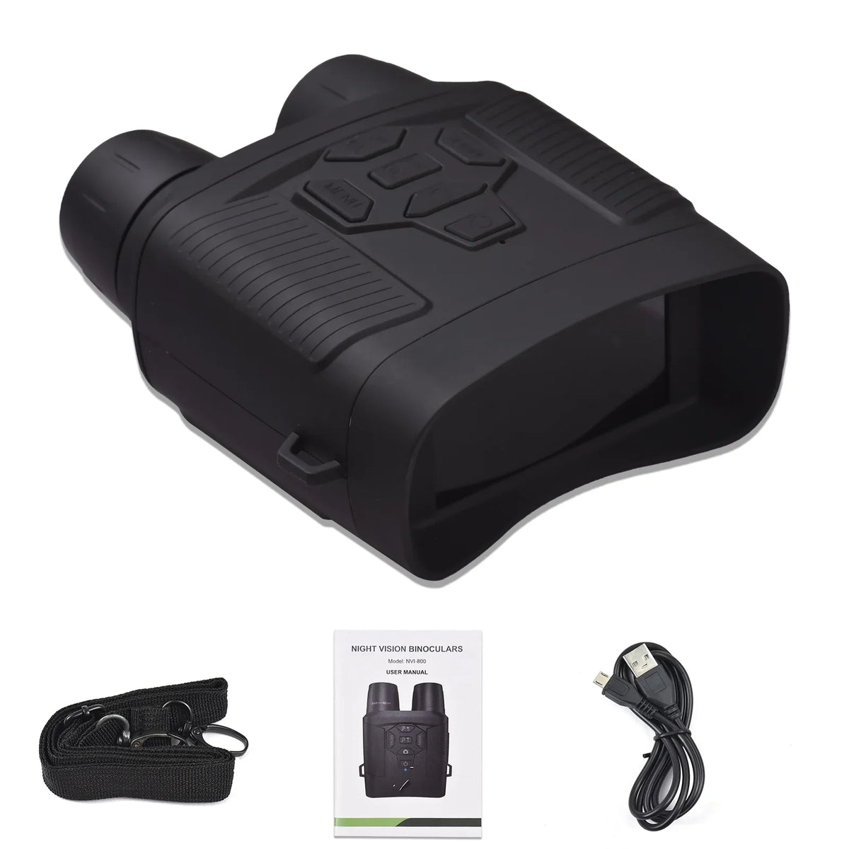 Carevas Night scope,Infrared Vision 4K Infrared scope Vision -shake Vision -shake Vision Dazzduo Device Enhanced Observation  shake Function shake Function Sizetable Device  shake