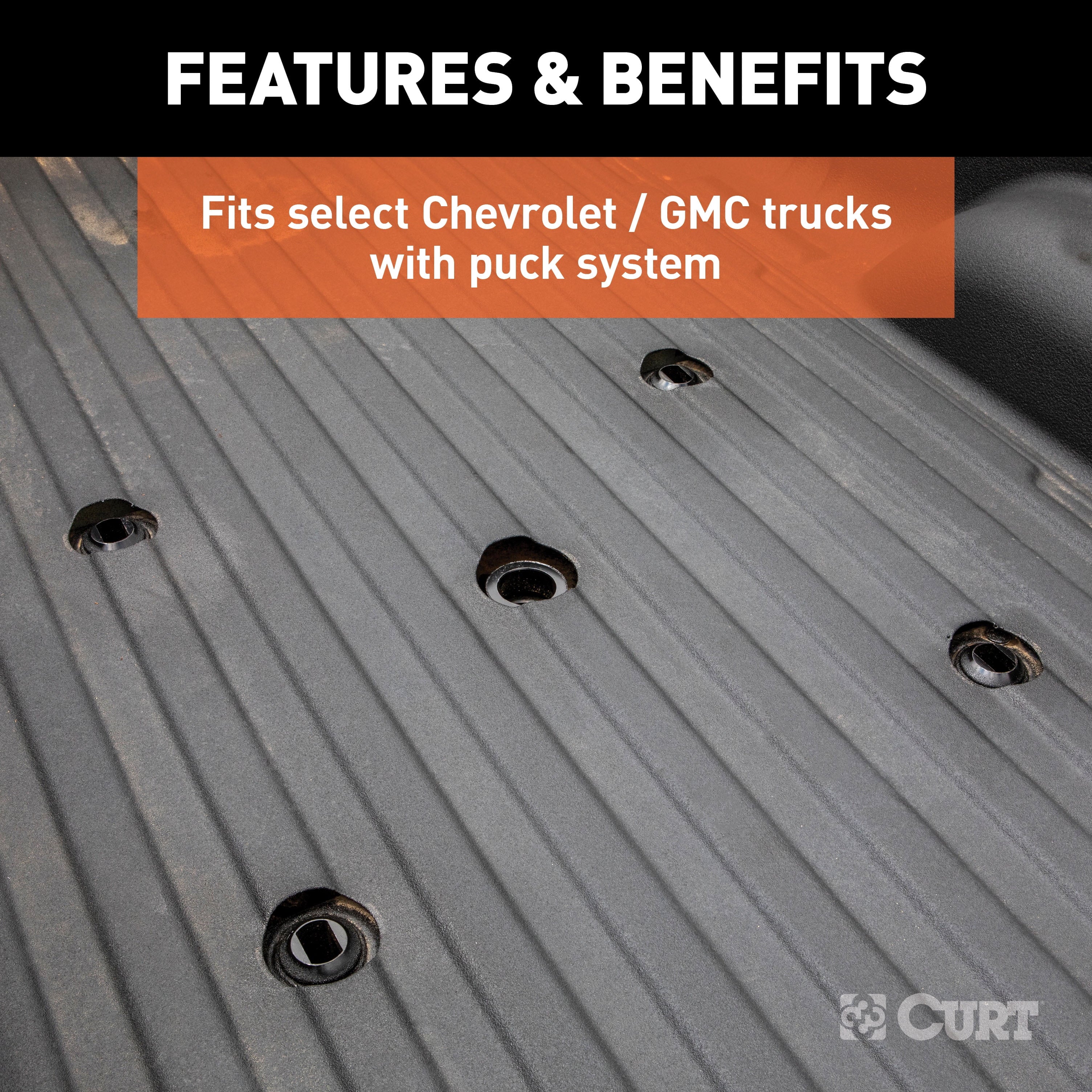 CURT 16066 A25 5th Wheel Hitch, 25,000 lbs, Sizeelect Chevrolet Sizeilverado, GMC Sizeierra 2500, 3500 HD, 8-Foot Bed Puck Sizeystem