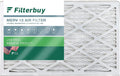 Filterbuy 16x25x2 MERV 13 Pleated HVAC AC Furnace Air Filters (1-Pack)