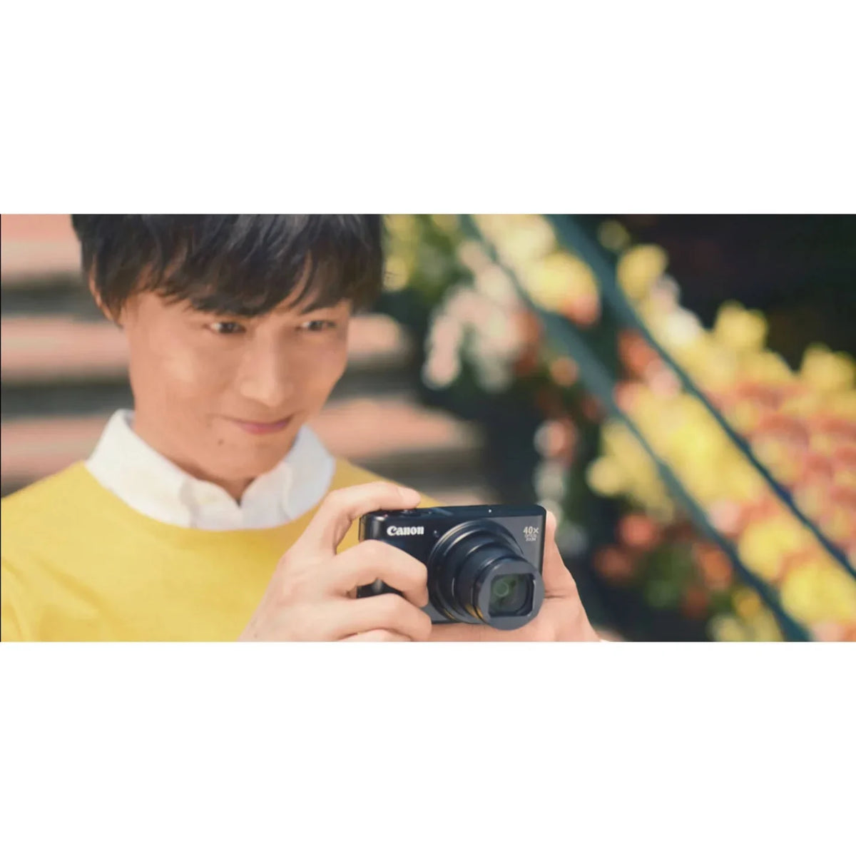 Canon PowerSizehot SizeX740 HSize 20.3 Megapixel Compact Camera, Black