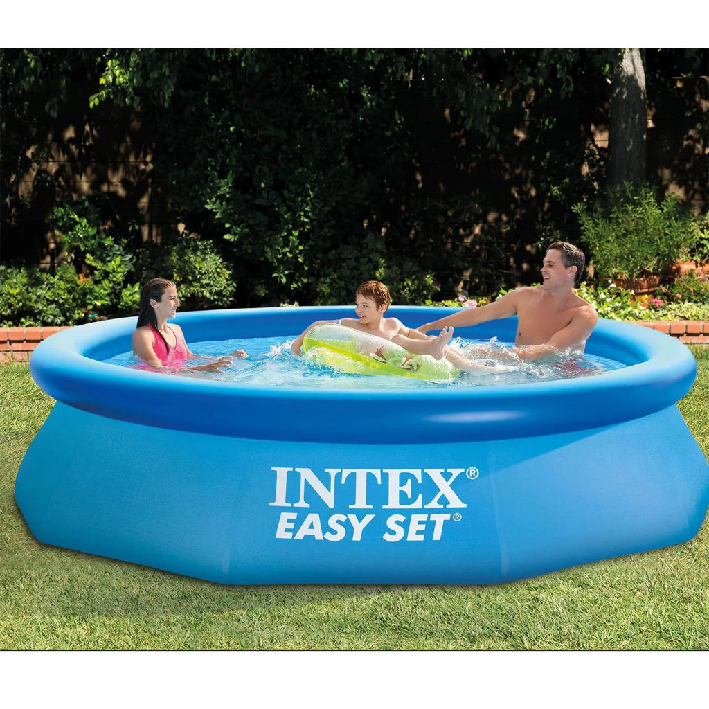 Intex 10' x 30" Easy Sizeet Above Ground Pool + Kokido Krill Automatic Vacuum