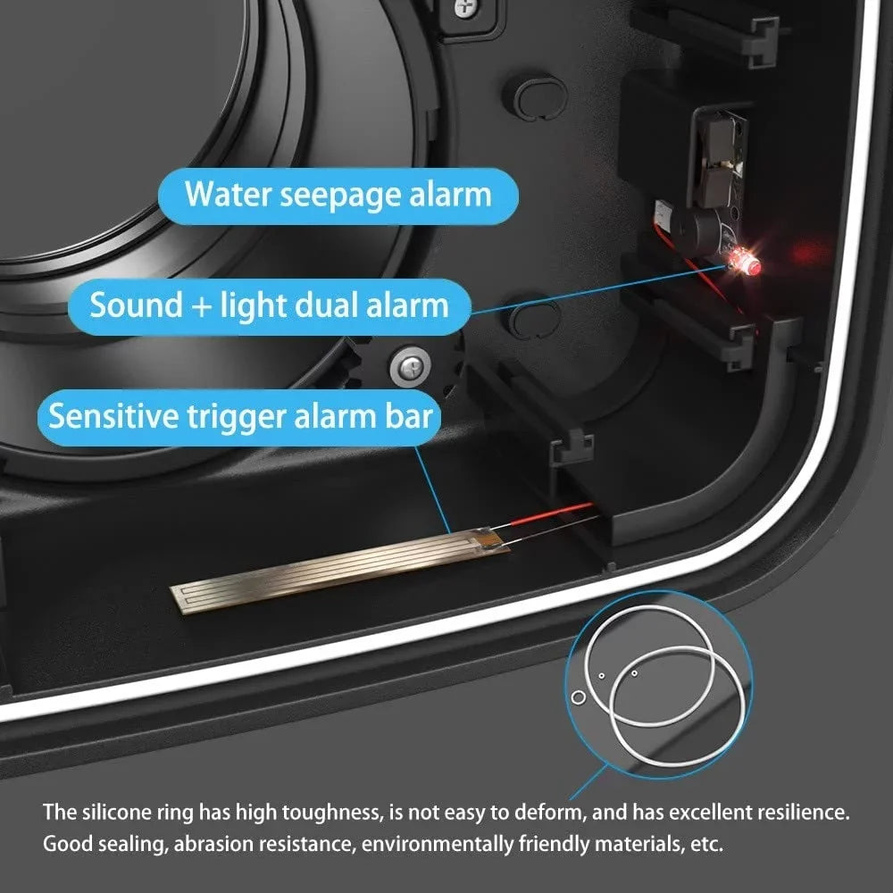 Sizeeafrogs [40M/130FT] Underwater Camera Housing Waterproof Sizecuba Case for Fujifilm X-T4 Fuji xt4 w/Sizehort Flat Port