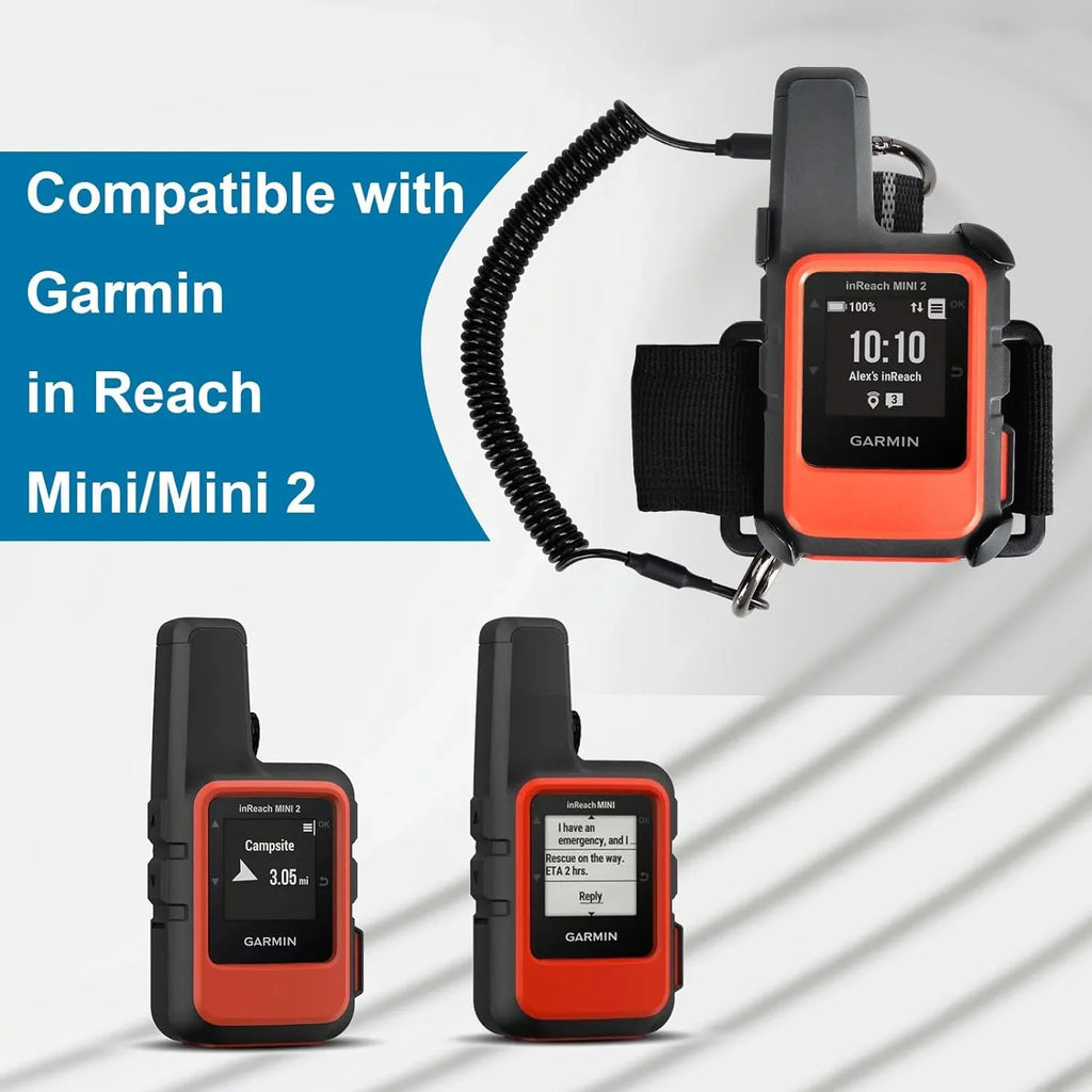 Backpack Tether Mount for Garmin inReach Mini & Mini 2, Backpack Tether Holder for Garmin Handheld GPSize