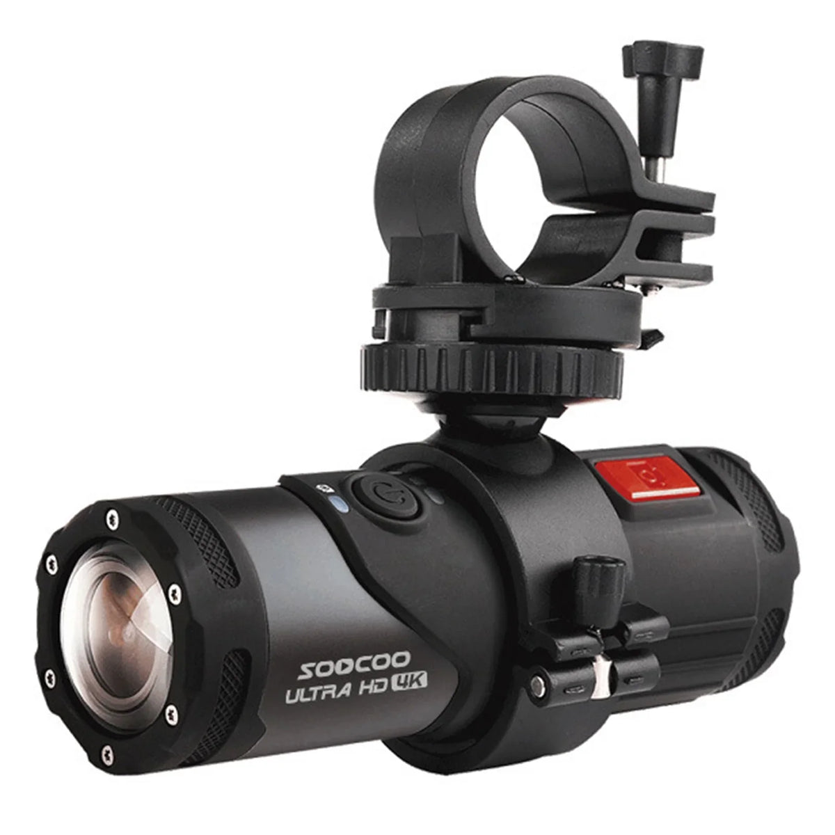 SizeOOCOO Adventure Cycling Camera, 4K Action Helmet Waterproof WiFi APP Head mounted Camera