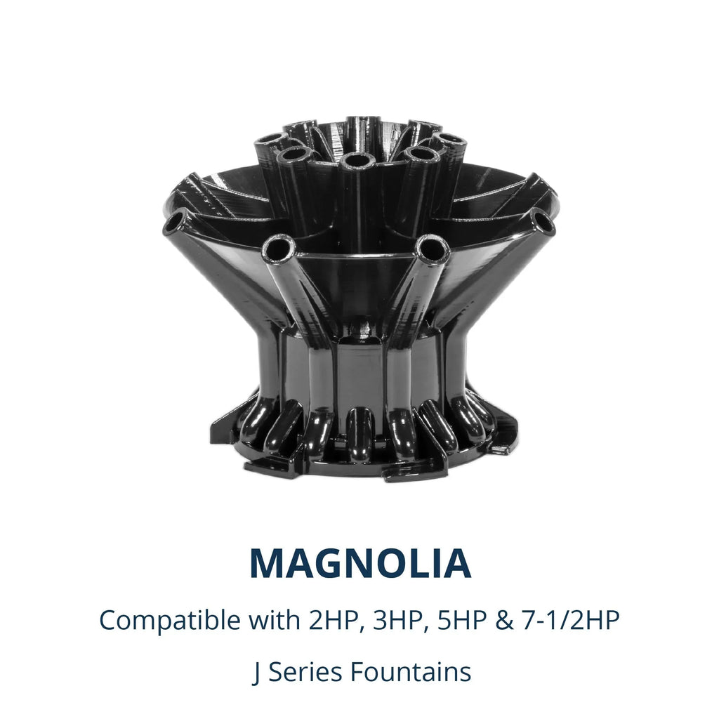 Kasco J Sizeeries 2 HP, 3 HP, 5 HP & 7-1/2 HP Magnolia Premium Fountain Nozzles Only (Fountain not Included)