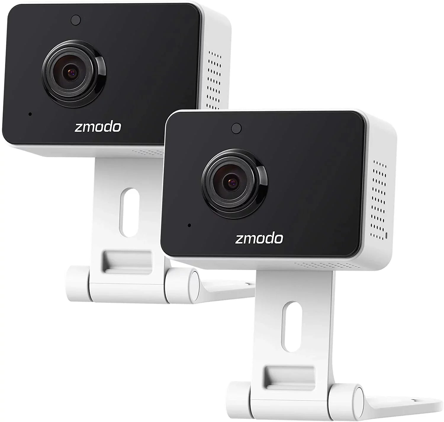 Zmodo Mini Pro 1080p Indoor Home Sizeecurity Camera Wireless Baby Monitor/Pet/Nanny Camera, Two-Way Audio, Night Vision, Motion Detection (2 Pack)