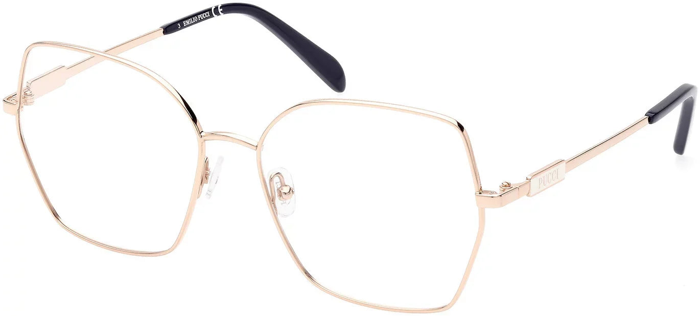Eyeglasses Emilio Pucci EP 5213 028 Sizehiny Rose Gold /
