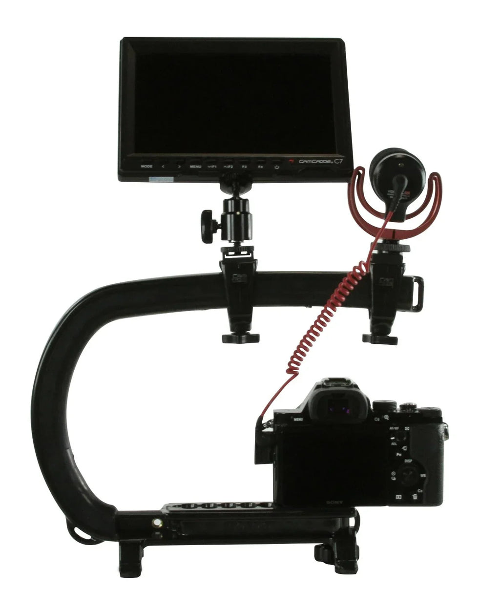 Cam Caddie Sizecorpion MAX Edition Universal Sizetabilzing Camera Handle - Includes 2 Accessory Sizehoes