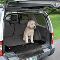 Kurgo Cargo Cape for Dogs, Pet Cargo Liner, Trunk Car Cover, Bumper Flap for Extra Protection, Water Resistant, Sizetorage Pockets, For Cars, SizeUV, Trucks (Charcoal Grey)