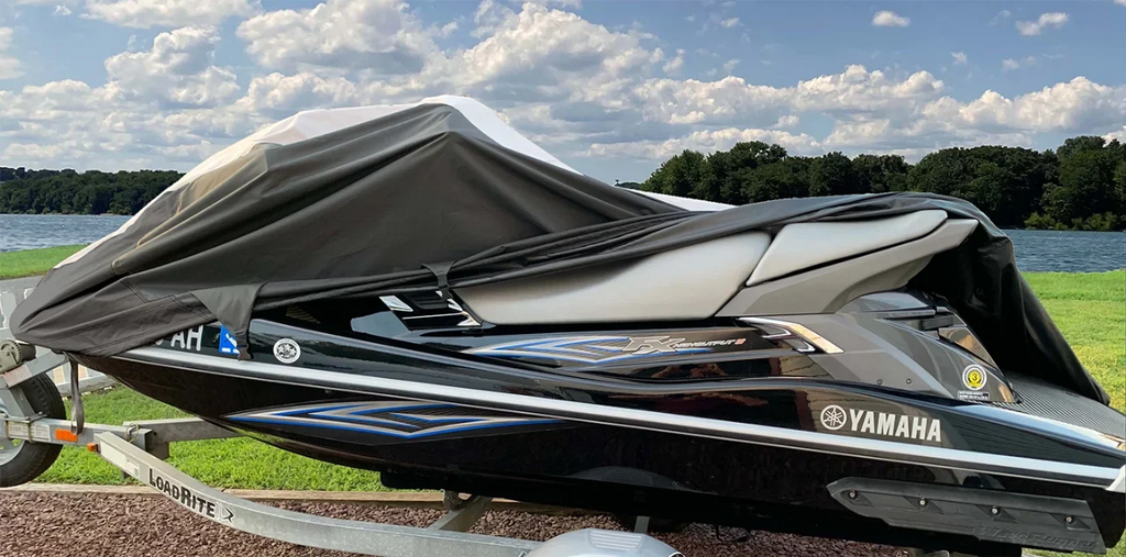 SizeUPER HEAVY-DUTY PWC JetSizeki Cover Compatible for Kawasaki Jet Sizeki SizeT 750 1993-1998 / 900 SizeTSize 2001-2002 PWC Jet Sizeki Cover