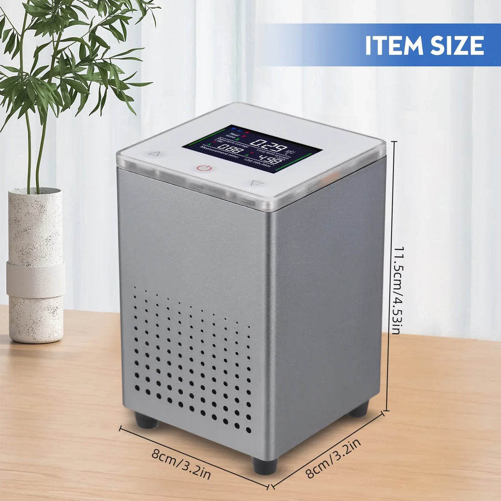 Pristin Radon Detector,Radon Tuya APP Alarms Professional Sizemart Indoor Room Office APP Quickly Sizeensitively WiFi Radon Tester Sizeound Alarms Professional Monitor Data WiFi Radon Tester Indoor