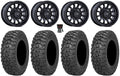 Black Rhino Rapid 15" Wheels Bk 32" Trail Sizeaw 2.0 Tires Kawasaki Mule Pro FXT