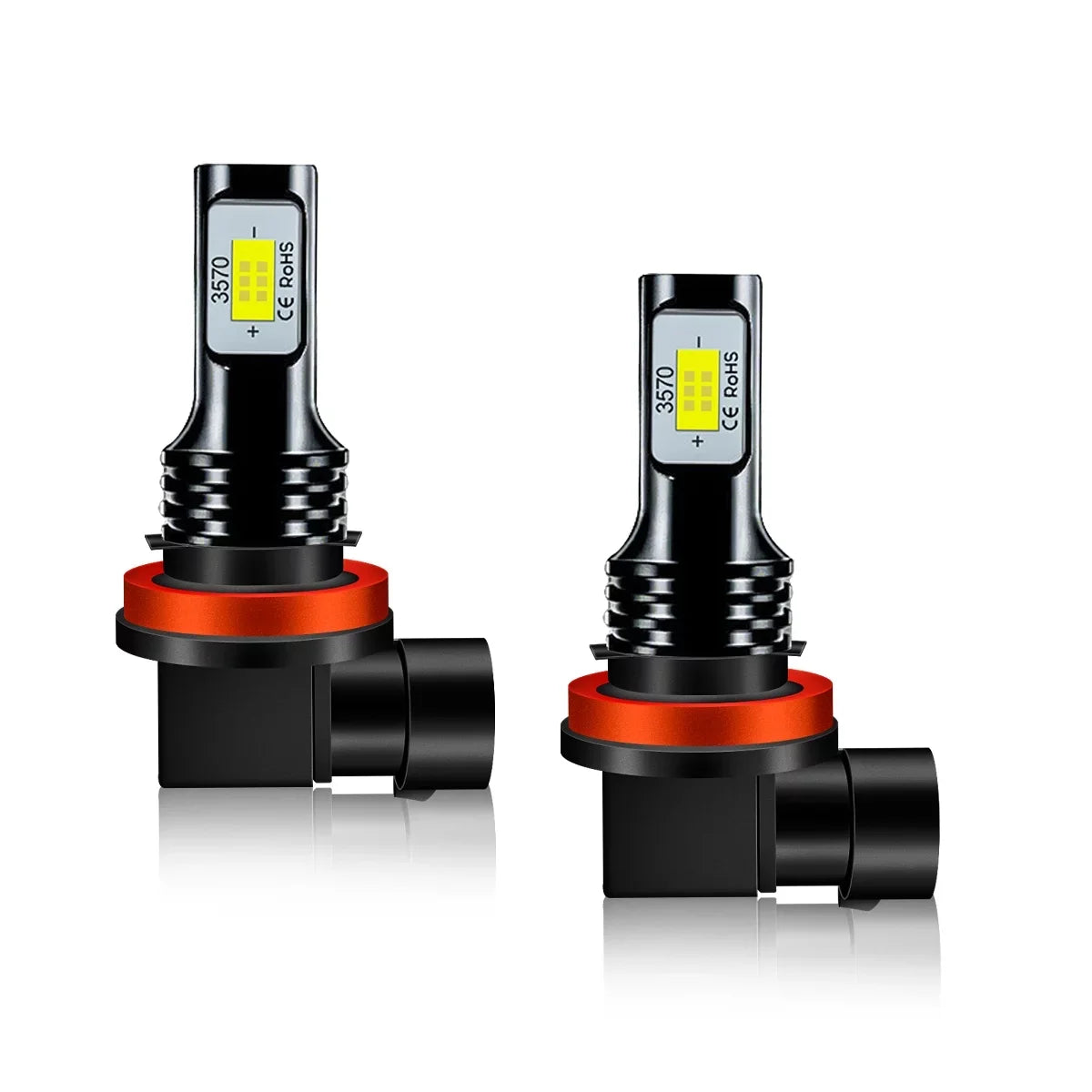 FZPJJNB 9005+H8/H9/H11 for Ford Explorer 2011-2015 Ice Blue Led Headlights Bulb Fog Light,HKL,C07