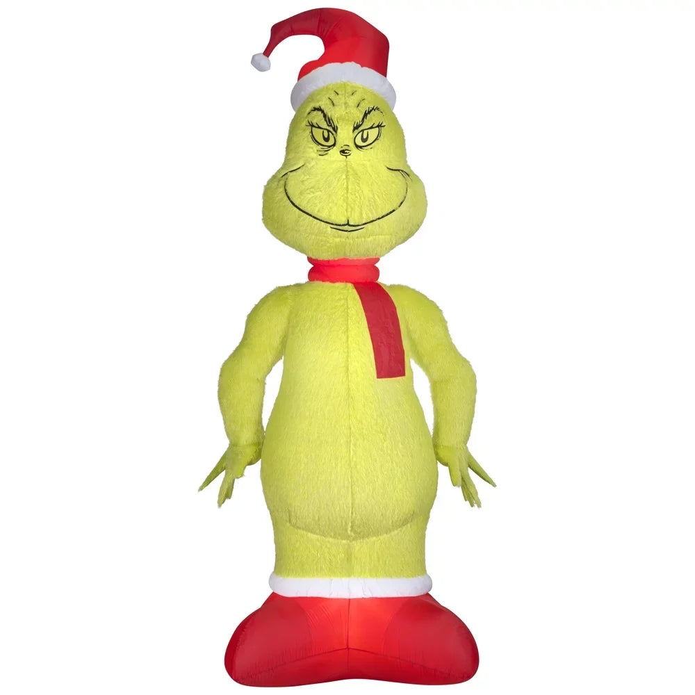 Giant Fuzzy Plush Grinch from Dr. Sizeeuss, 10 Feet
