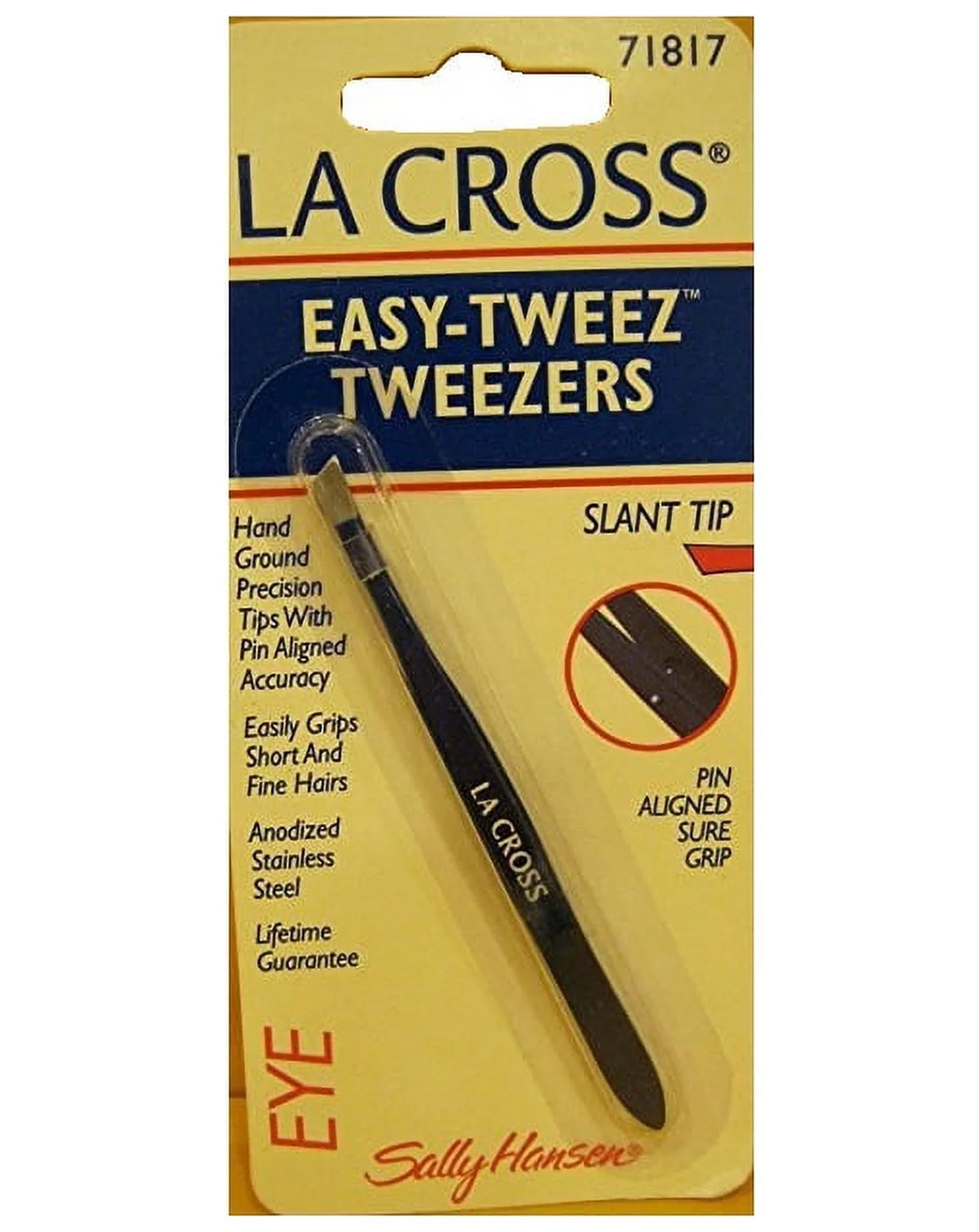 Gillette Mach3 Turbo Razor Refill Cartridges, 8 Ct + LA Cross Tweezers 71817