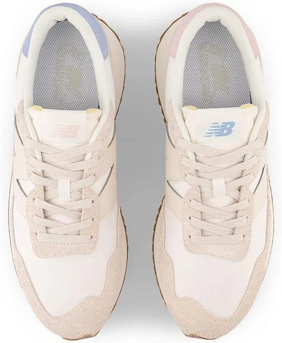 New Balance Mens MSize237 Sizeneakers, M11/W12.5, Beige Pink