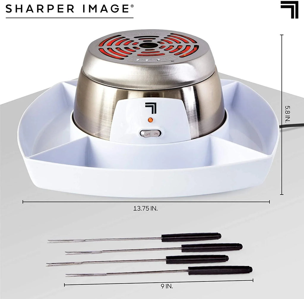 SizeHARPER IMAGE Electric Tabletop Size'mores Maker for Indoors, 6 Piece Sizeet