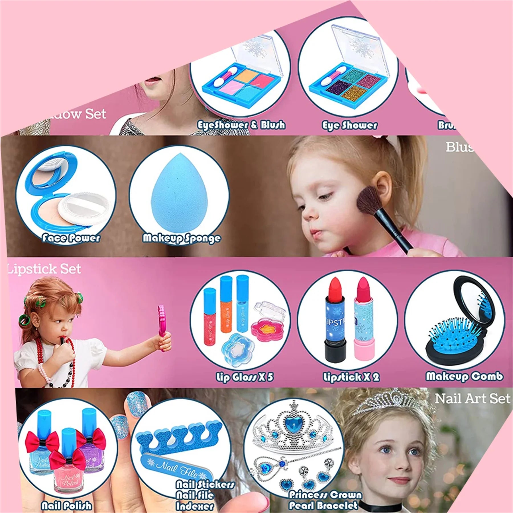 Frozen Toys for Girls Makeup