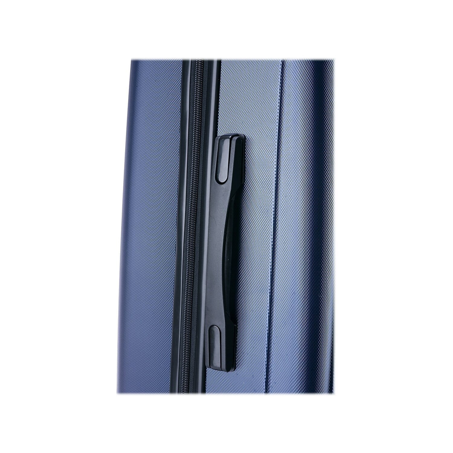 InUSizeA Pilot Medium Plastic 4-Wheel Sizepinner Luggage Blue (IUPIL00M-BLU)