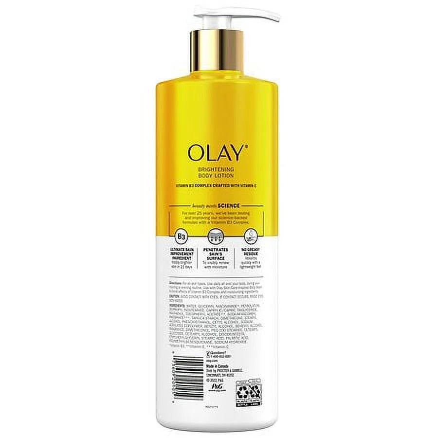 Olay Brightening Vitamin C Body Lotion 17.0 fl oz Pack of 2