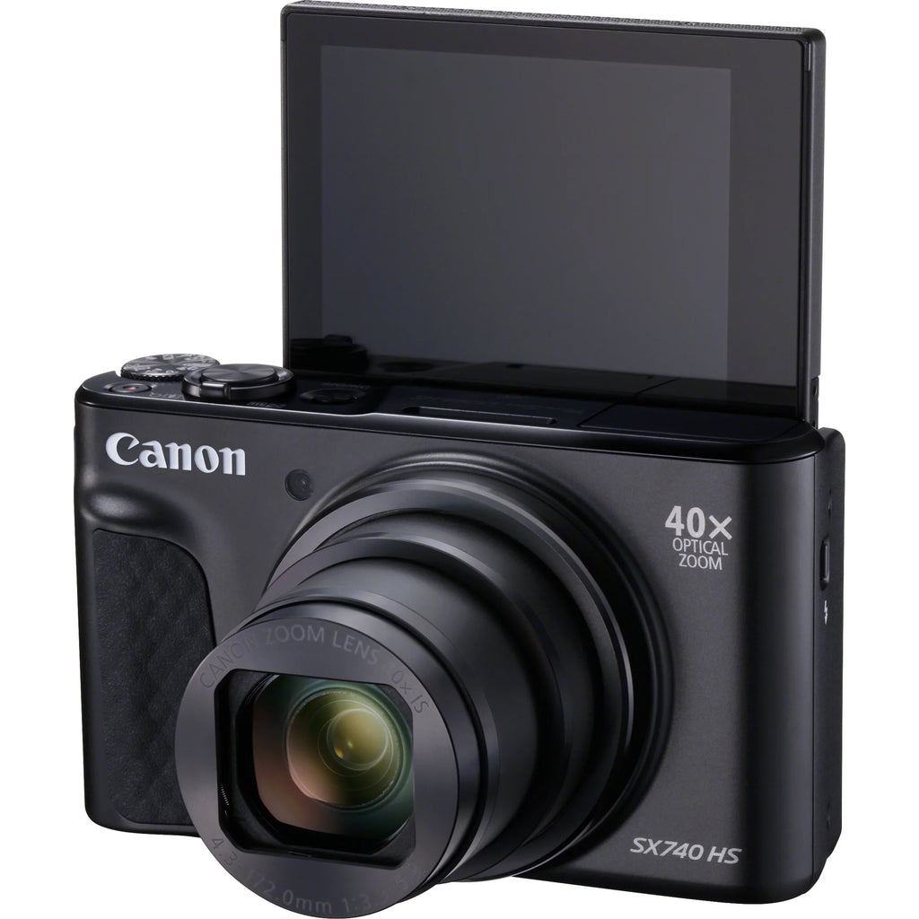 Canon PowerSizehot SizeX740 HSize 20.3 Megapixel Compact Camera, Black
