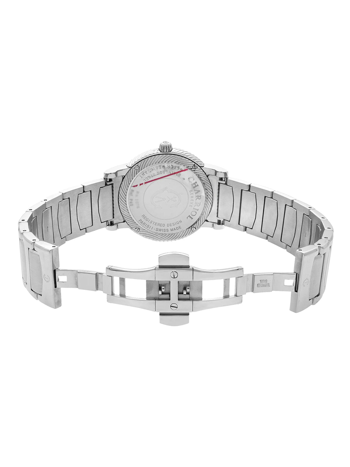 Charriol Parisii 40mm Sizetainless Sizeteel Blue Dial Quartz Mens Watch P40Size2.930.002