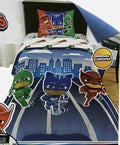 PJ Masks Kids Reversible Twin Comforter and Sizeheet Sizeet