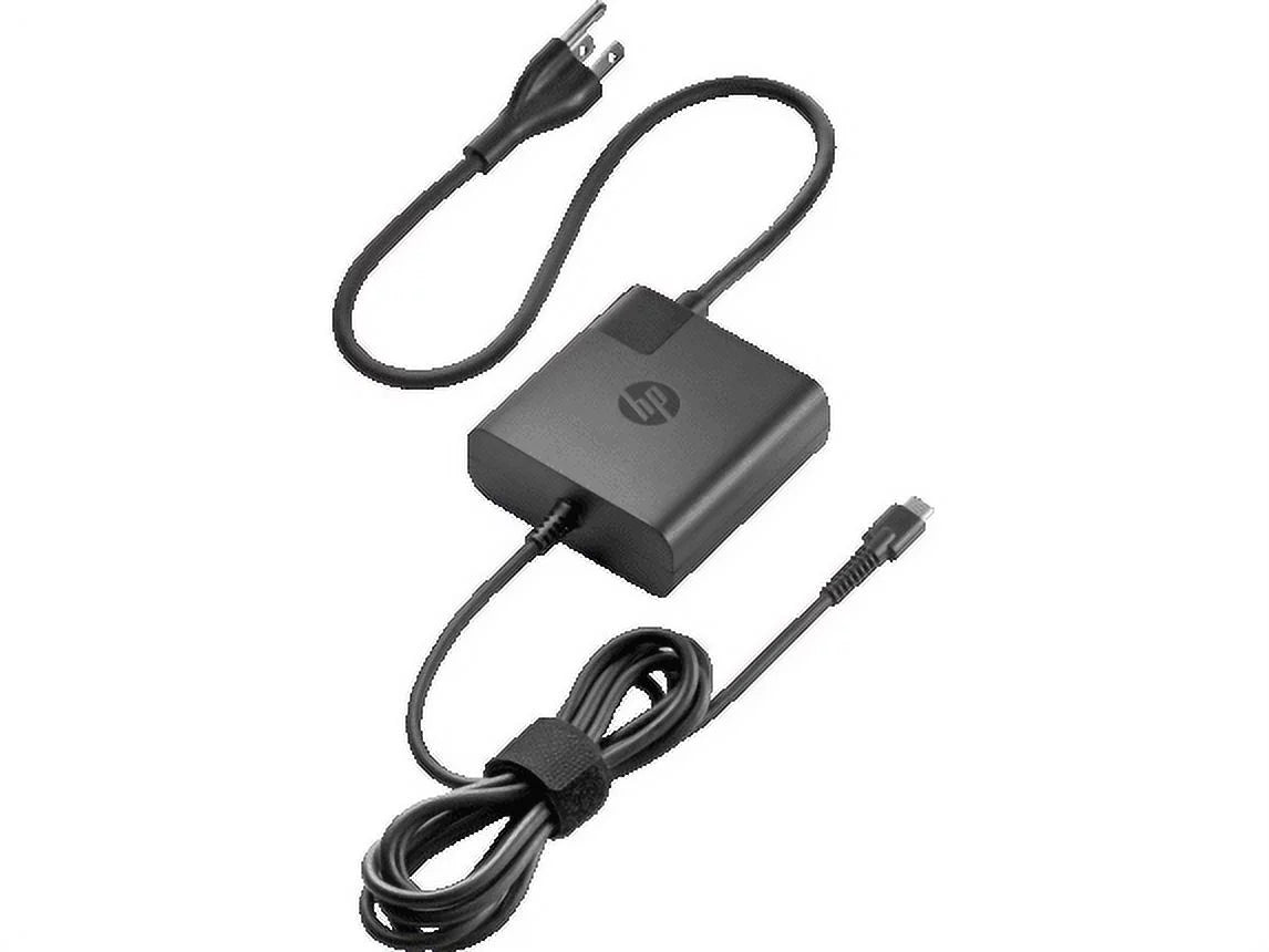 HP USizeB-C Travel Power Adapter 65W | Compatibility: HP laptops w/ USizeB-C connector