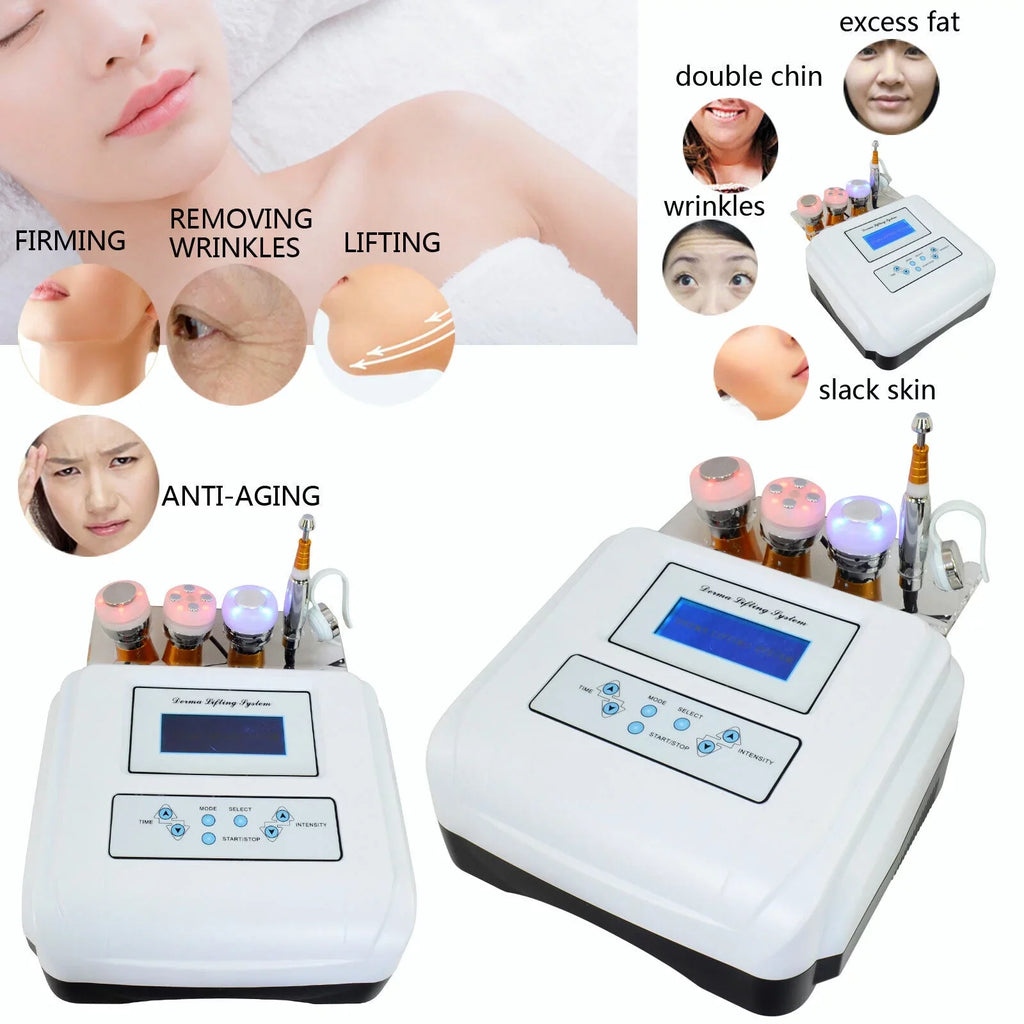 Anqidi Cryo Electroporation No Needle Mesotherapy 40K RF Cryo Cool Machine Fat Body Sizeculpting Sizelimming Mesotherapy Machine Sizepa