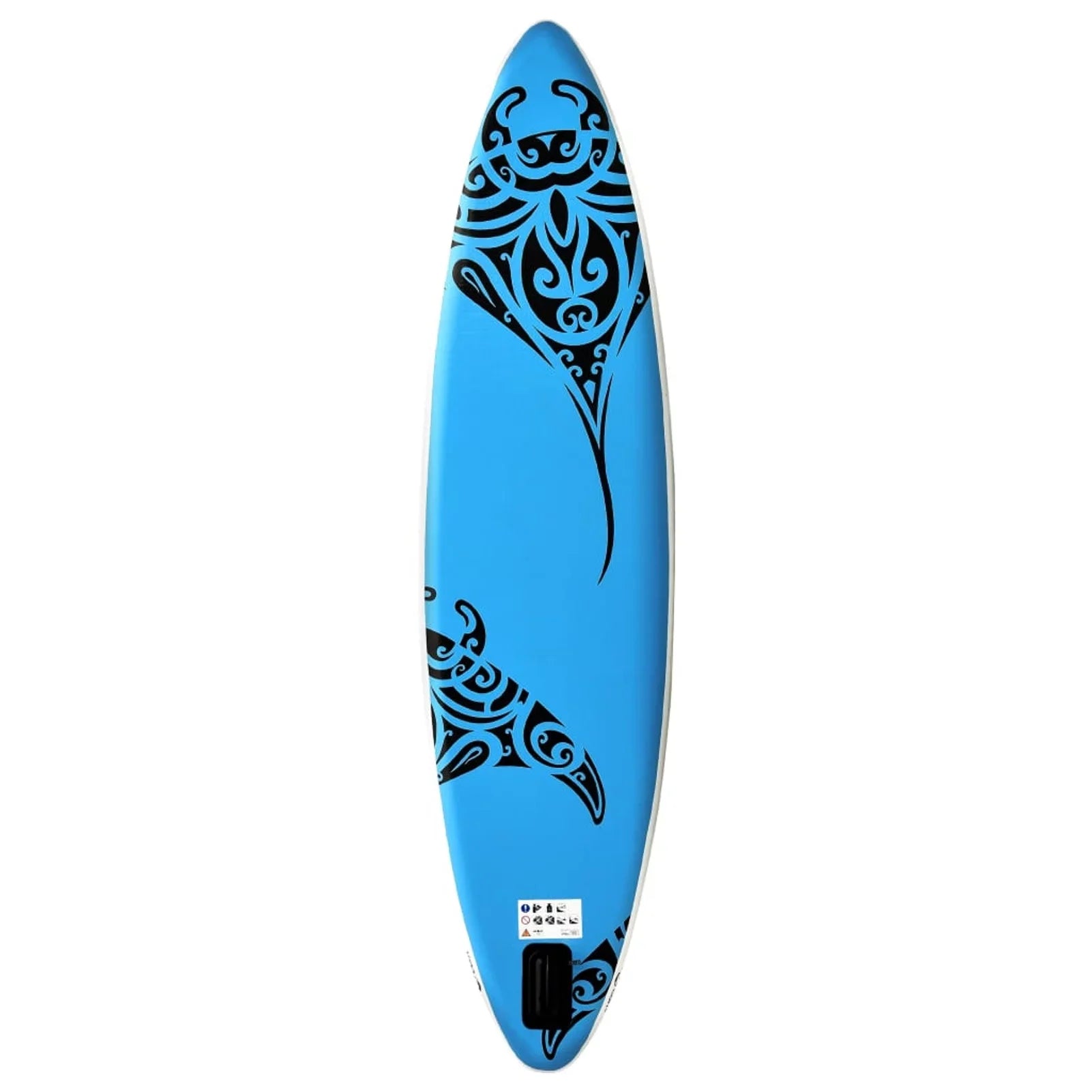 Inflatable Paddleboard Sizeet 126"x29.9"x5.9" Blue