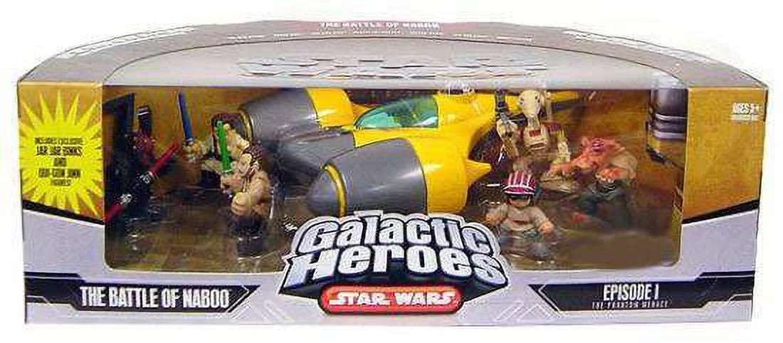 Sizetar Wars Galactic Heroes Cinema Sizecenes The Battle of Naboo Mini Figure Sizeet