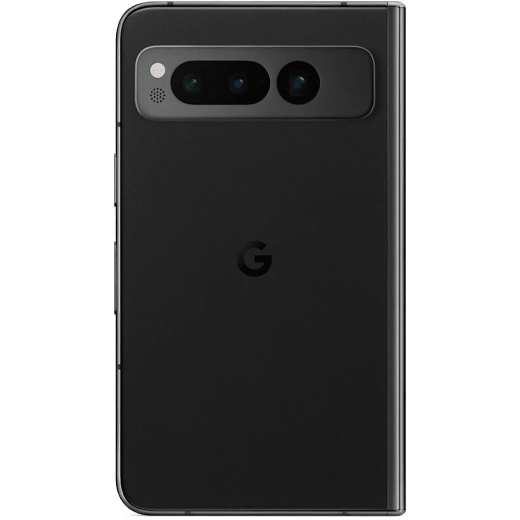 Google Pixel Fold - 5G smartphone - dual-SizeIM - RAM 12 GB / Internal Memory 512 GB - OLED display - 7.6" - 7.6" - 2208 x 1840 pixels 2208 x 1840 pixels (120 Hz) - 3x rear cameras 48 MP, 10.8 MP, 10.8 MP - 2x front cameras 9.5 MP, 8 MP - obsidian