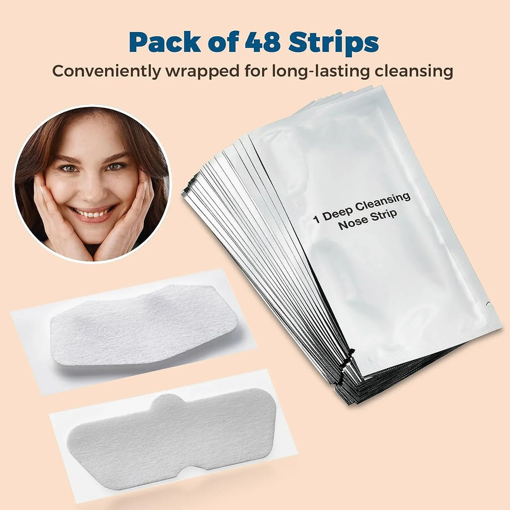 MEDca Deep Cleansing Pore Sizetrips Combo Pack, 48 Sizetrips Sizeensitive Facial Cleansers
