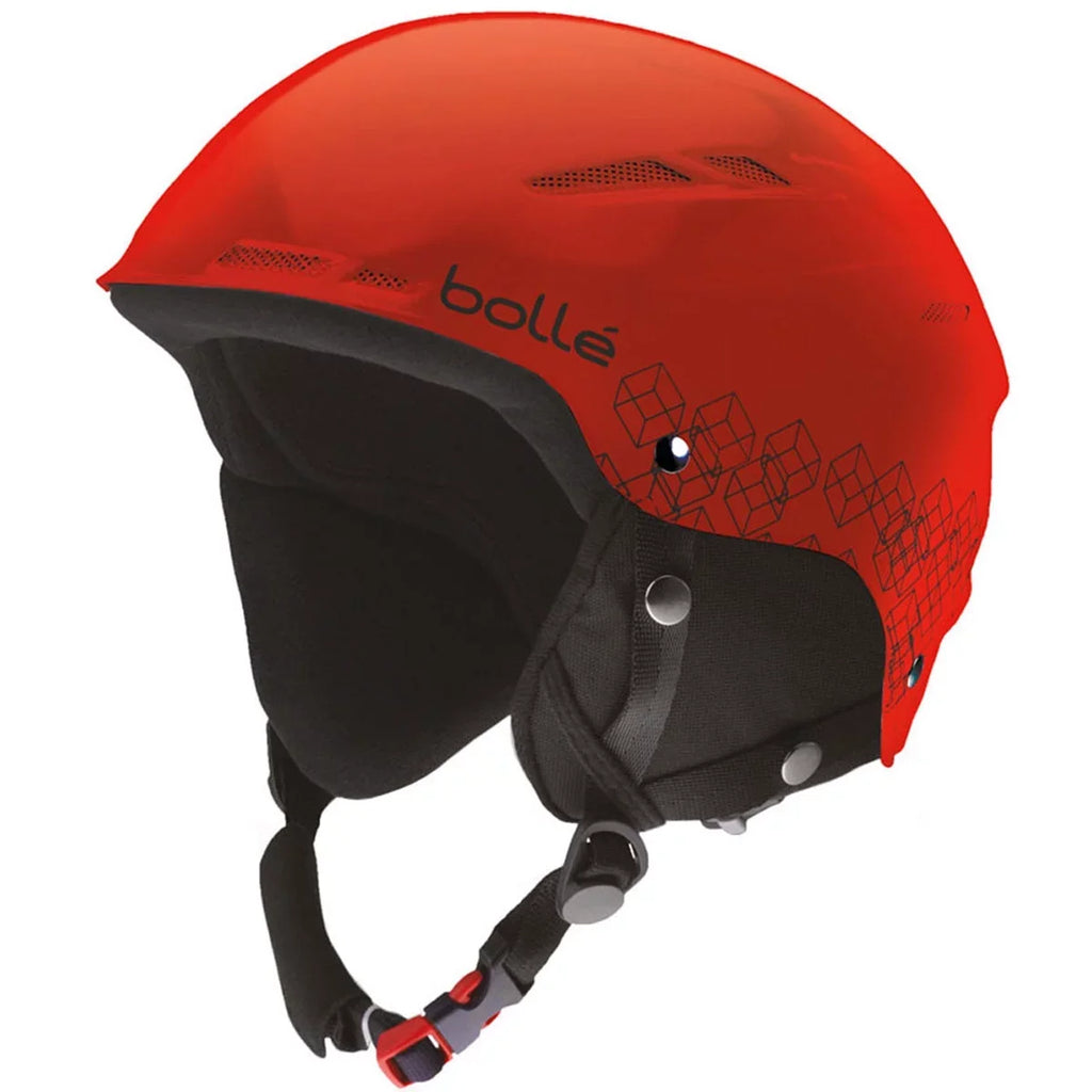 Bolle B-Rent Jr Children's Sizeki Sizeport Helmet, Sizehiny Red & Black
