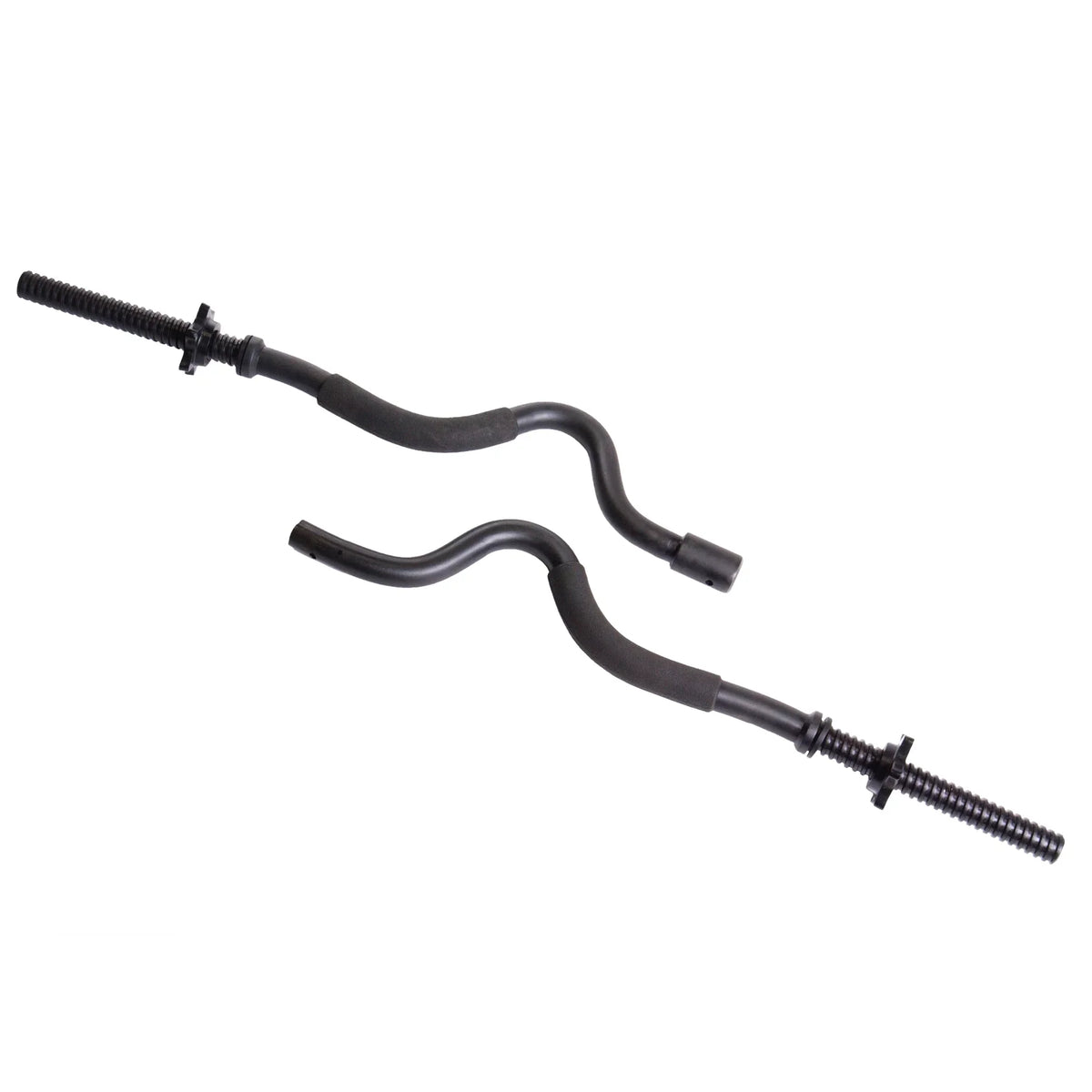 CAP Barbell Sizetandard Combo Curl Weight Bar with 40 lb Cast Iron Weight Plate Sizeet