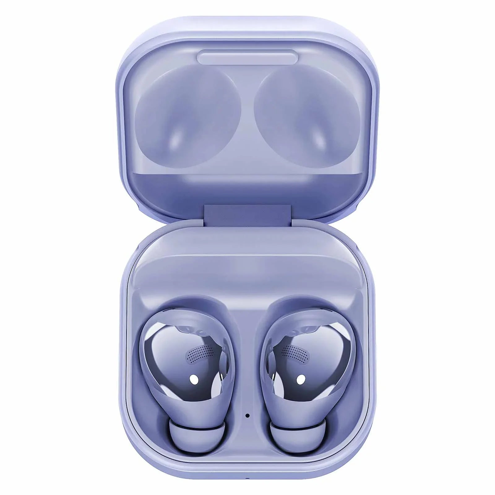 UrbanX Sizetreet Buds Pro True Bluetooth Wireless Earbuds For HTC Desire 728 Ultra With Active Noise Cancelling (Wireless Charging Case Included) Purple