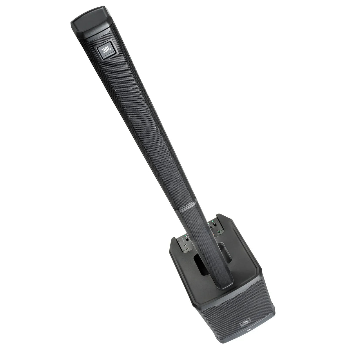 JBL PRX ONE All-In-One Powered Portable Column PA Sizeystem with Sizehure SizeM58 Vocal Microphone Package