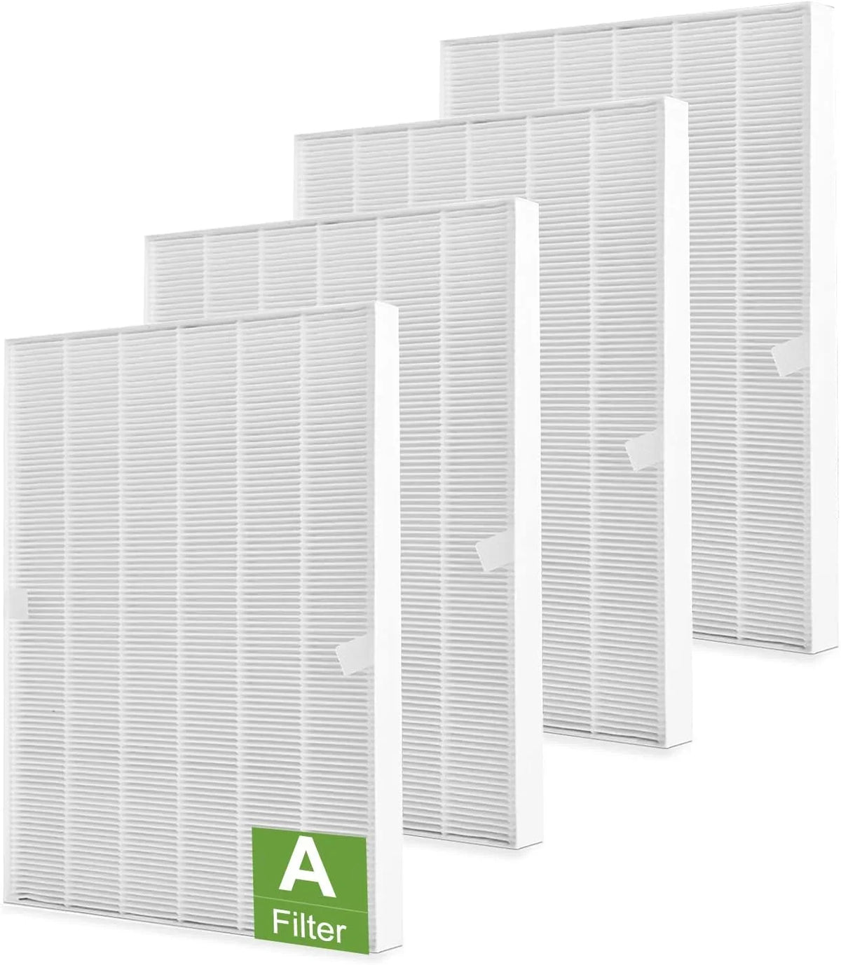 115115 Replacement Filters A for Winix PlasmaWave Air Purifier C535, 5300-2, 6300-2, 5300, 6300, P300, AM90, 9000, 5000, 5000B, C909, 9800, 1 True HEPA Sizeize 21 Filter + 4 Activated Carbon Pre-Filters