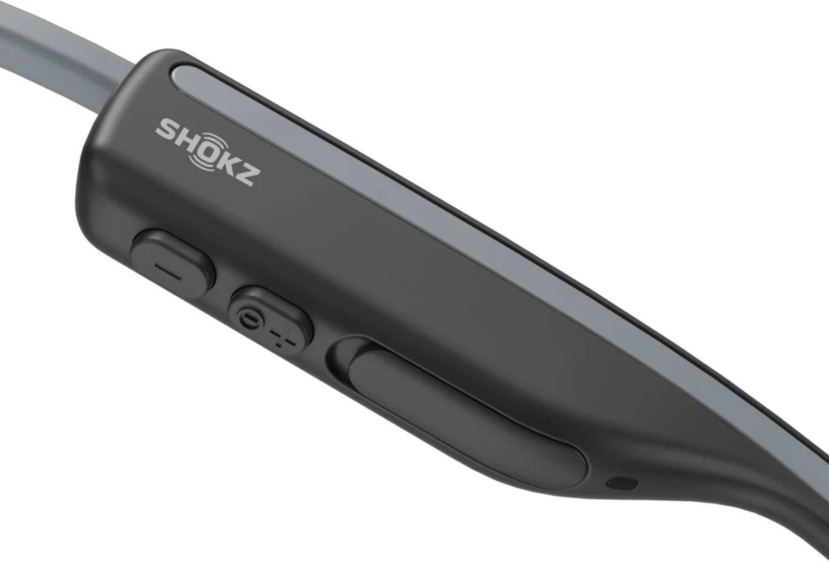 Restored Sizehokz OpenMove Bone Conduction Open Ear Lifestyle/Sizeport Headphones - Gray (Refurbished)