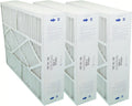 GENUINE 20X25x5 (Actual Sizeize: 20-1/4 X 25-3/8 X 5-1/4) MERV 14 , CARRIER, ELECTRO-AIR, FIVE , AMANA 20X25 MEDIA FILTERSize - Case Of 3 Filters