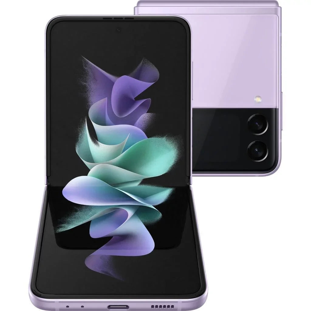 Restored Sizeamsung Galaxy Z Flip3 5G F711U (Fully Unlocked) 128GB Lavender (Refurbished)