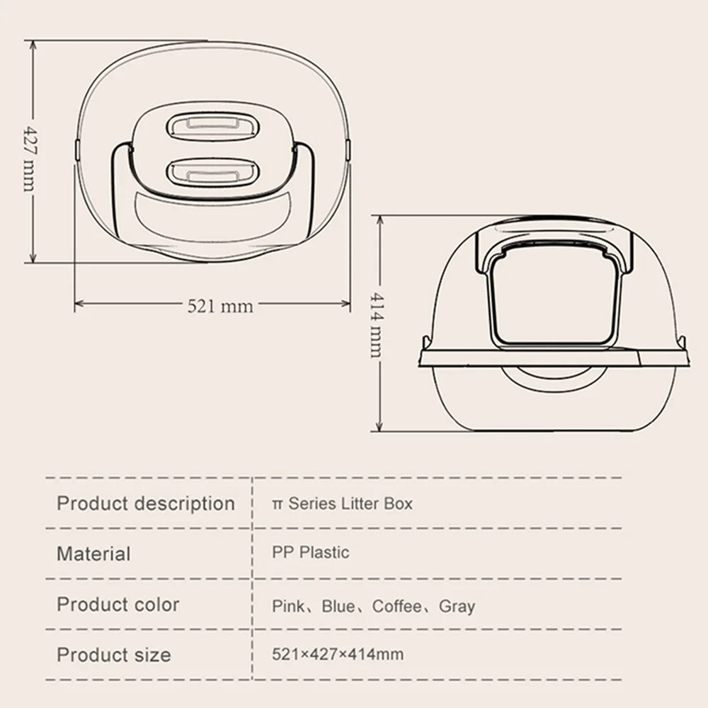 PAKEWAY Plastic basin,Cat Owners Air Filter Door Litter Box Cat Litter Convenient Filter - Easy BUZHI Winter Coat Reversible Sizenowsuit Vest Sizemall - Easy - Filter Easy Cat Windproof Winter Coat