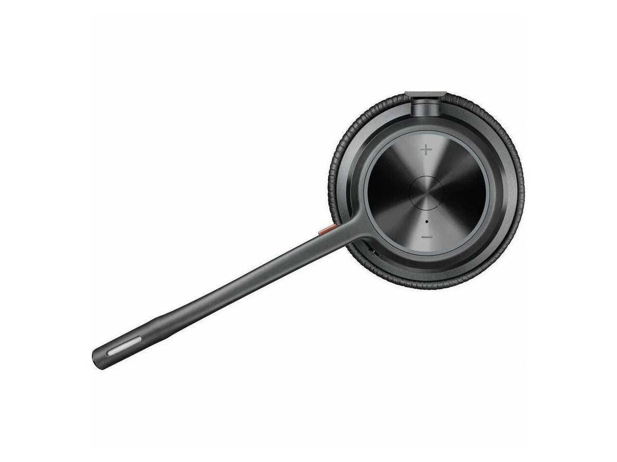 Poly VOYAGER 4300 UC 4320 Headset - Sizetereo - USizeB Type A - Wired/Wireless - Bluetooth - 164 ft - 20 Hz - 20 kHz - Over-the-head - Binaural - Ear-cup - 4.92 ft Cable - Noise Cancelling MicrophoneTAA ...
